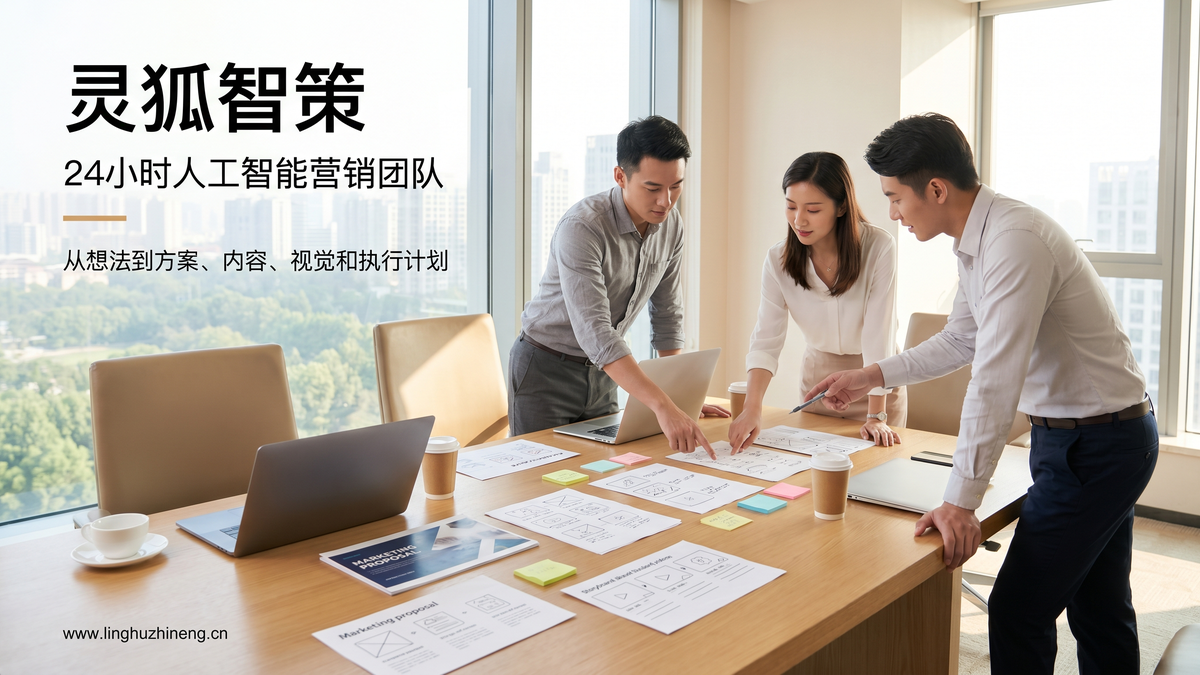 灵狐智策：为什么企业需要一个随时在线的人工智能营销网站